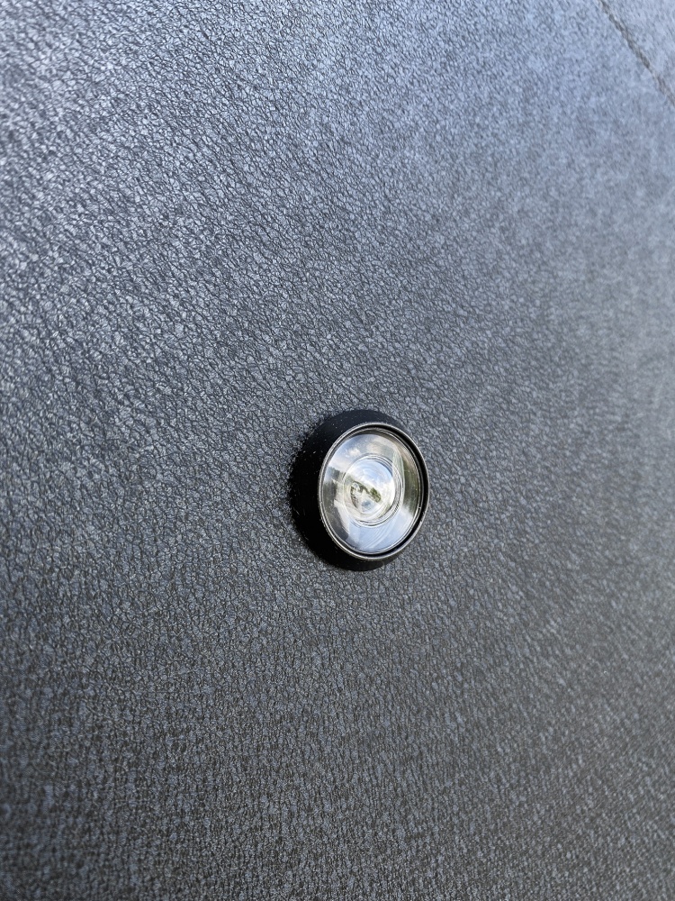 Дверь входная Двері БЦ Верховина-2 черный муар / царга шале 2050x960 мм правая