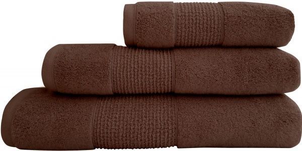 Рушник махровий Clips 50x90 см шоколадний La Nuit 