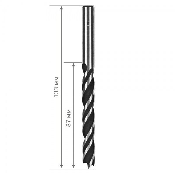 Сверло по дереву S&R Meister 10 х 130 мм 1 шт. 216820100