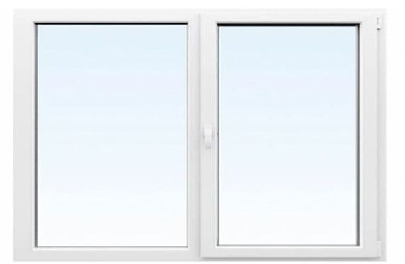 Вікно поворотно-відкидне OpenTeck Standard 60 1300x900 мм праве 