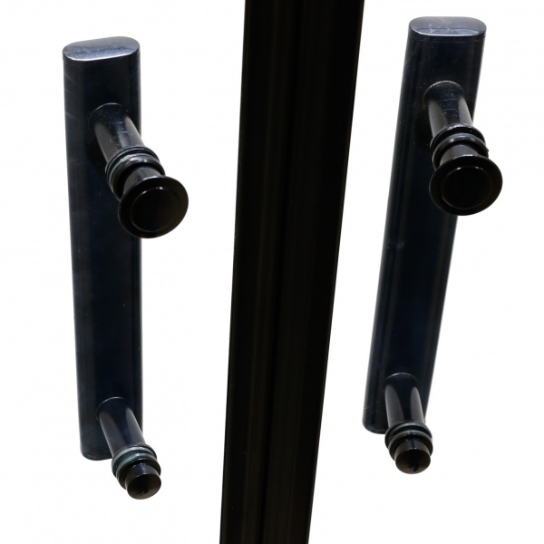 Душова кабіна ScandiSPA CADI BLACK 90х90х195 см