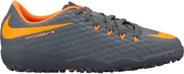 Бутсы Nike JR PhantomX 3 Academy TF AH7294-081 р. 4Y серый