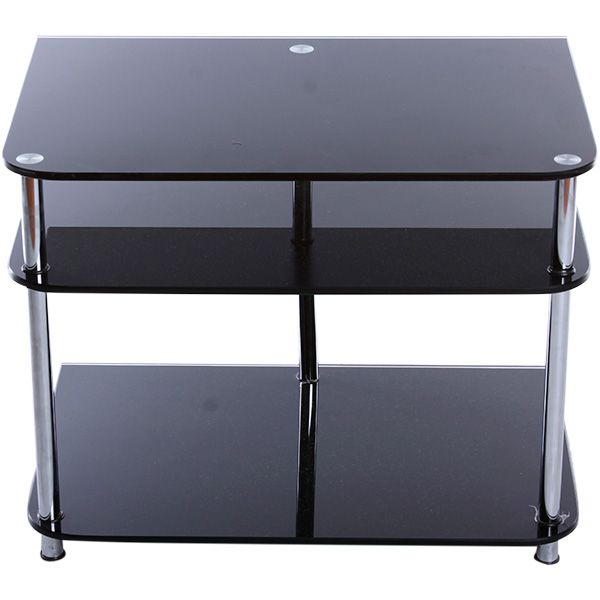 Підставка під ТВ скло чорне 650x430x550 мм