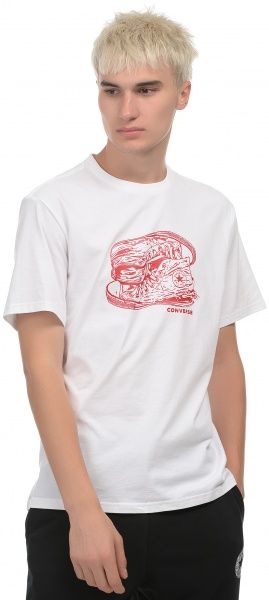 Футболка Converse ILLUSTRATION SNEAKER ART TEE 10018242-102 L білий