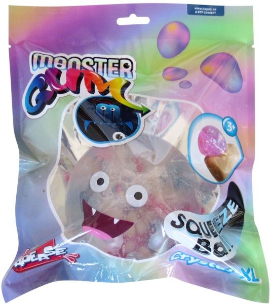 Іграшка-антистрес Monster Gum Squeeze Ball XL Crystal 12 см в асортименті
