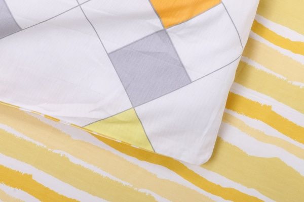 Комплект постільної білизни Funny pets полуторний різнокольоровий принт La Nuit 