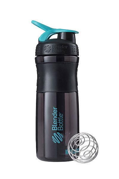 Шейкер Sport Mixer 820 мл black/teal Blender Bottle — фото 1