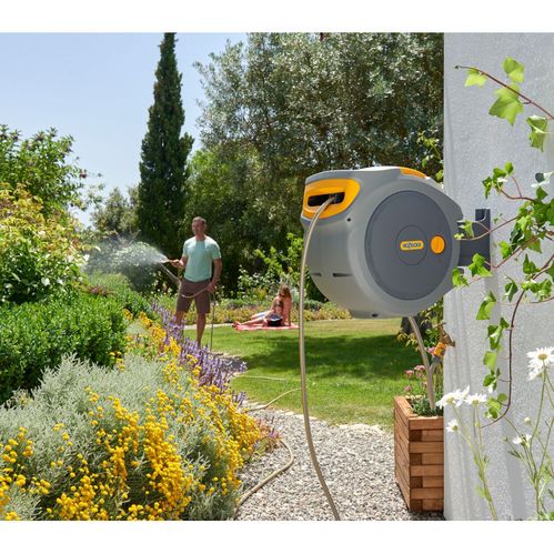 Катушка для шланга Hozelock D12,5 мм 20 и 2 м + 4 коннектора AutoReel