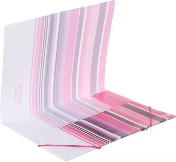 Папка на резинке Pink Maccaron Nota Bene