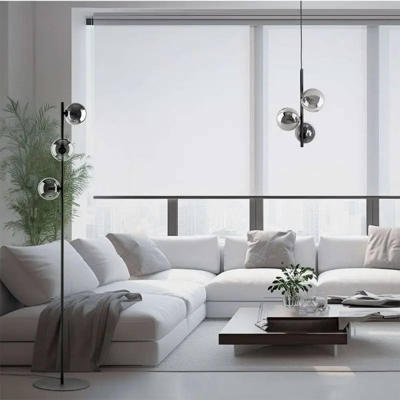 Торшер TK Lighting ESTERA 5717 3 x G9 дымчатый/черный 5717