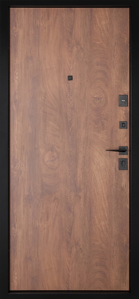 Дверь входная Abwehr КС (585+0) 086R (СДК)+ (СДК) спил дерева коньячный 2050х860 мм правая