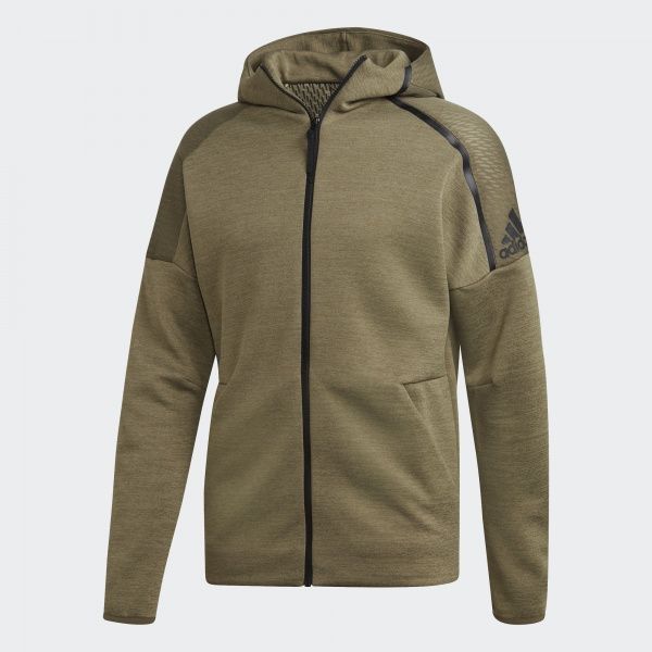 Джемпер Adidas M ZNE hd mesh DP5147 р. 2XL сірий меланж