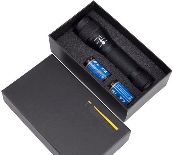 Фонарик Lighthouse, Power S черный