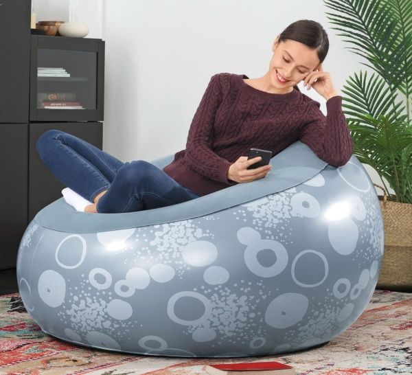 Кресло надувное Bestway 122х122 см в ассортименте
