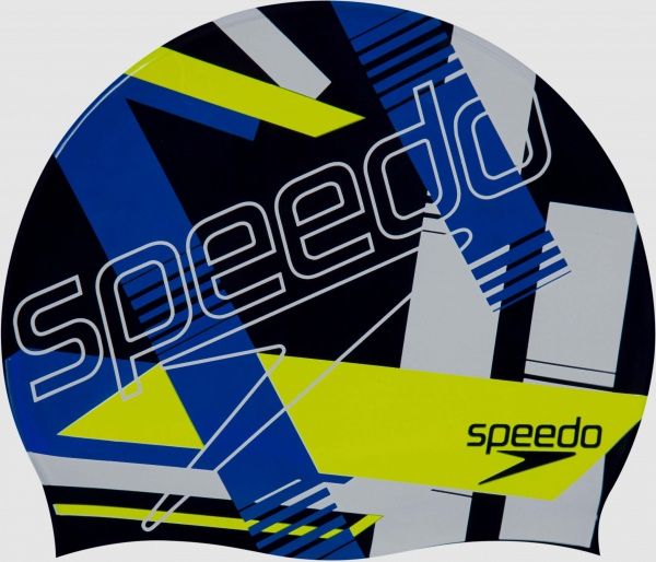 Шапочка для плавання Speedo SLOGAN_PRT_CAP_AU 8-08385F299 синій