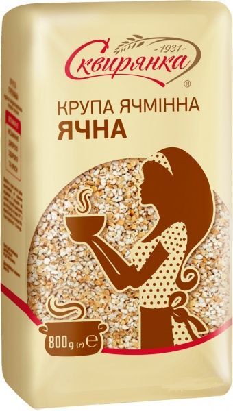 Крупа ячмінна ТМ Сквирянка ячна №2 800г 4820006011802 