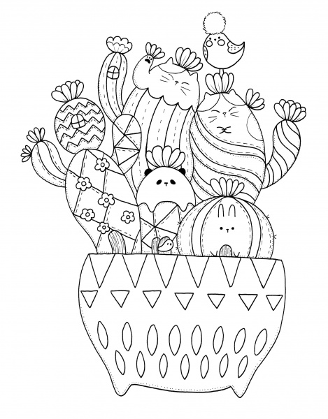 Книга-раскраска Лулу Майо «Майже мільйон гарнюсиків» 978-617-7853-79-3