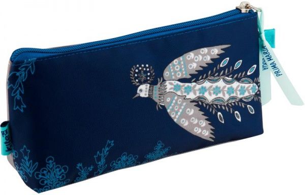 Пенал школьный PM18-668-1 KITE серый с рисунком