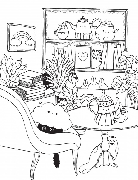 Книга-розмальовка Майже мільйон смакотунчиків