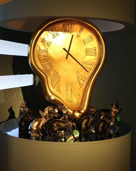 Статуетка декоративна Sitting Cat Audrey чорна 27 см KARE Design