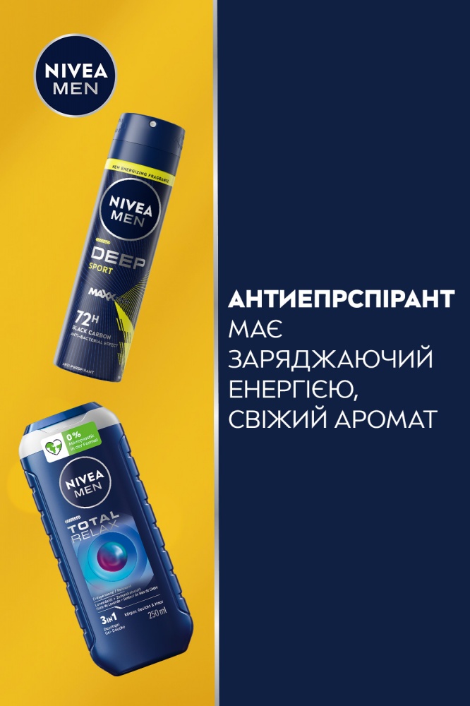 Подарочный набор для мужчин NIVEA KEEP IT RELAXED