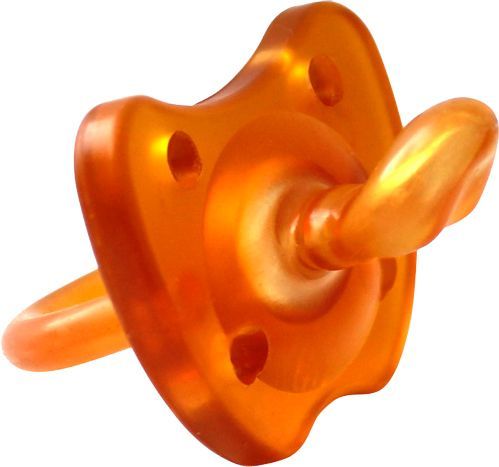 Соска-пустышка GooGoo Kyiv Цельнолитая Резиновая Ортодонтическая