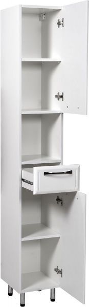 Пенал напольный Aqua Rodos Декор правосторонний