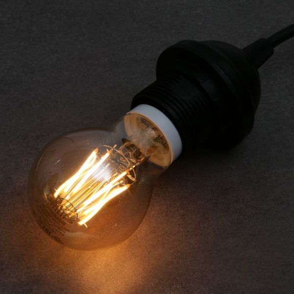 Лампа світлодіодна Philips Gold A60 прозора 7.5 Вт E27 220-240 В жовтий 929001228108