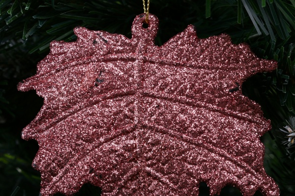 Декорація новорічна Лист в асортименті CAA129300 