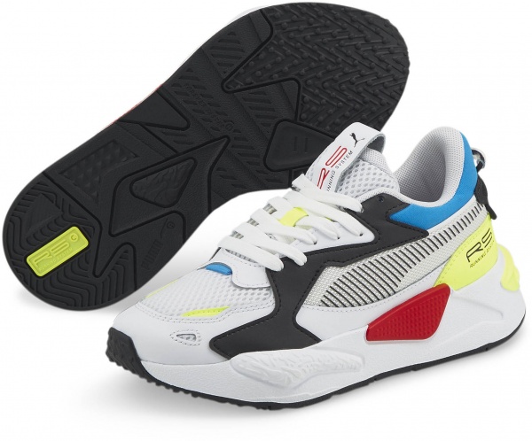 Кроссовки Puma RS-Z Core Jr 38472601 р.UK 4 бело-синий