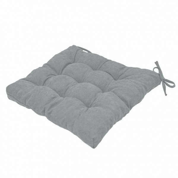 Подушка на стілець BONA 40х40 світло-сірий La Nuit