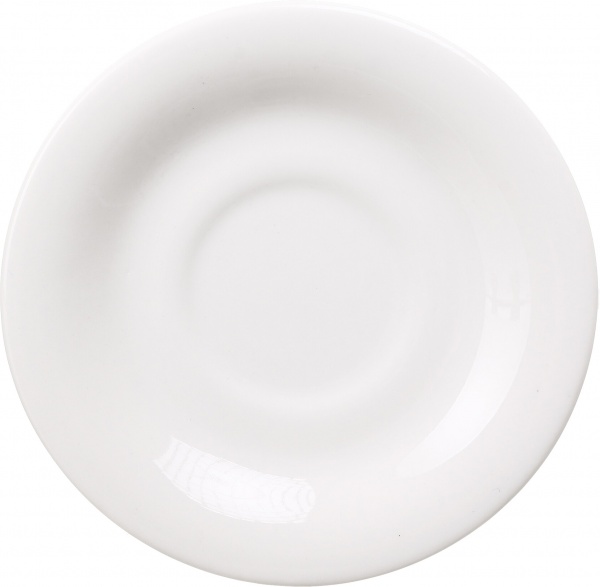 Чашка з блюдцем Pearl 180 мл біла Porser Porselen