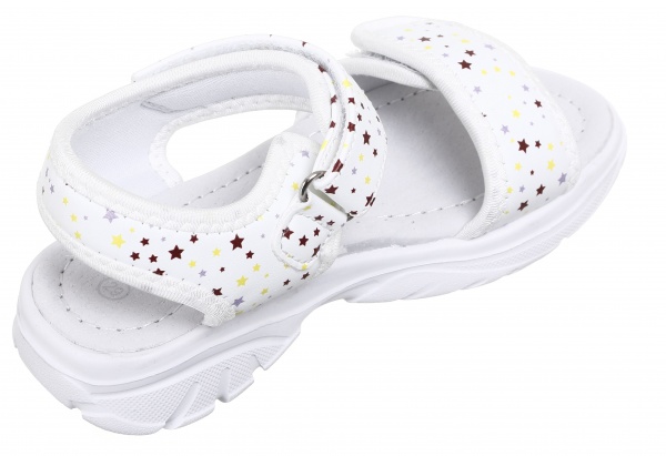 Босоножки для девочек ТОМ.М р.26 белый 10033А 