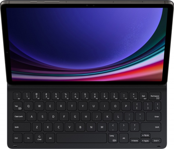 Чехол-книжка Samsung с клавиатурой Book Cover Keyboard Slim для Tab S9 black (EF-DX710BBEGUA) 