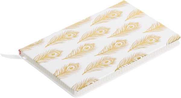 Книга для нотаток Перо А5 96 аркушів біла