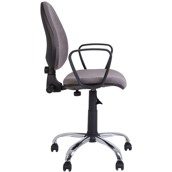 Крісло Nowy Styl Geos GTP Chrome AB-36 сірий 