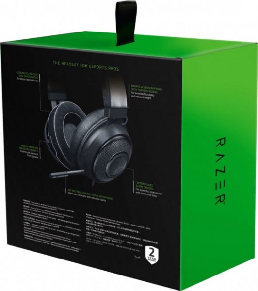 Гарнітура ігрова Razer Kraken black (RZ04-02830100-R3M1) 