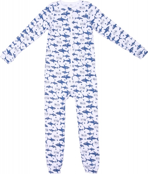 Комбінезон для хлопчика Татошка 1505259ак р.134 білий із синім 