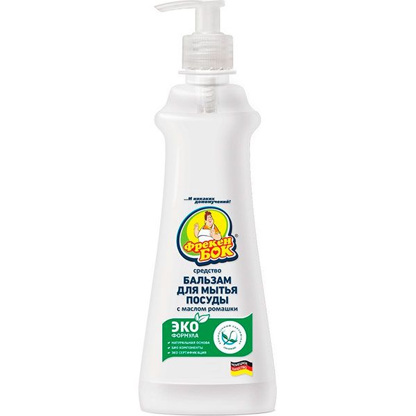 Средство для ручного мытья посуды Фрекен Бок с маслом ромашки 1л
