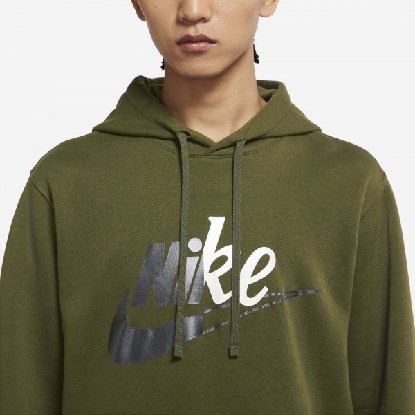 Джемпер Nike M NSW SPE+ PO BB HOODIE HH DD5011-326 р. M зелений
