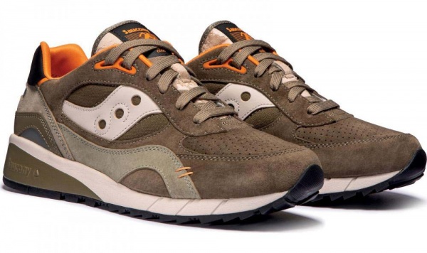 Кроссовки Saucony SHADOW 6000 70587-1s р.US 10 оливковый