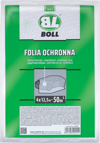 Защитная пленка BOLL 400x1250см (50 м²)