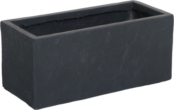 Кашпо декоративное Engard Сицилия прямоугольный 47 л черный 