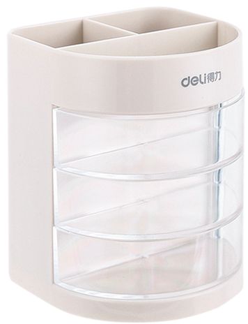 Підставка для ручок 9152 100x80 мм сірий Deli