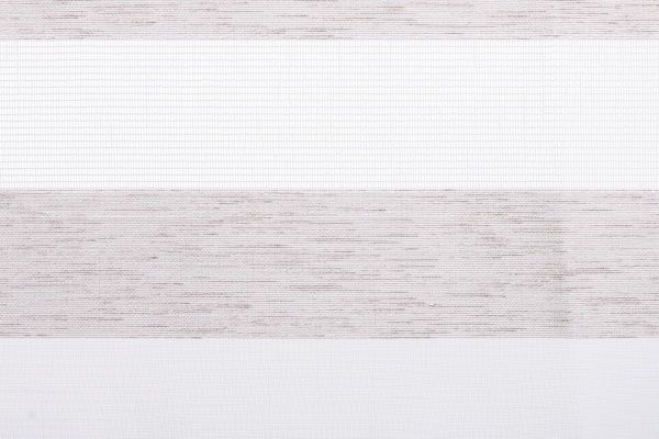 Ткань тюлевая батист с полосками 300 см коричневый 