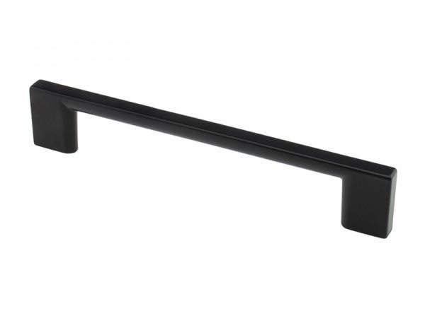 Меблева ручка скоба DC D-705/192 BLKM 192 мм чорний матовий