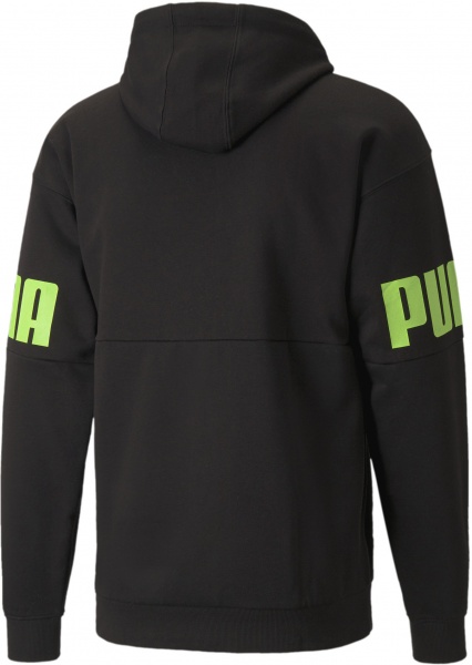 Джемпер Puma PUMA POWER Colorblock Hoodie 84610351 р. S черный