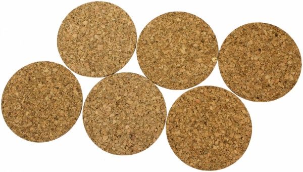 Набор подставок под стаканы 9 см 6 шт Kesper