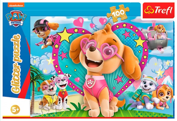 Пазл Trefl Щенячий патруль. В блеске Скай 14818