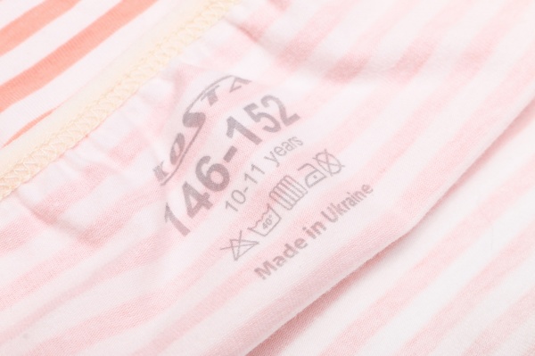 Труси для дівчаток KOSTA 1483-7 р.146–152 персиковий 